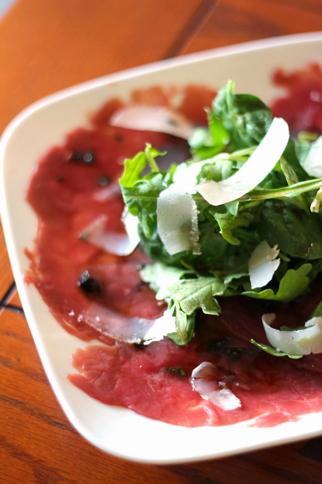 Food for Hunters Venison Carpaccio with Juniper Berry and Balsamic