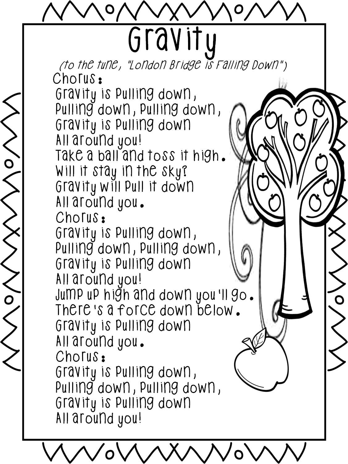 First Grade Wow: Falling For Force and Motion- Apple Style