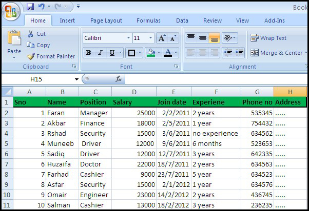 How To Make A Salary Sheet In Microsoft Excel