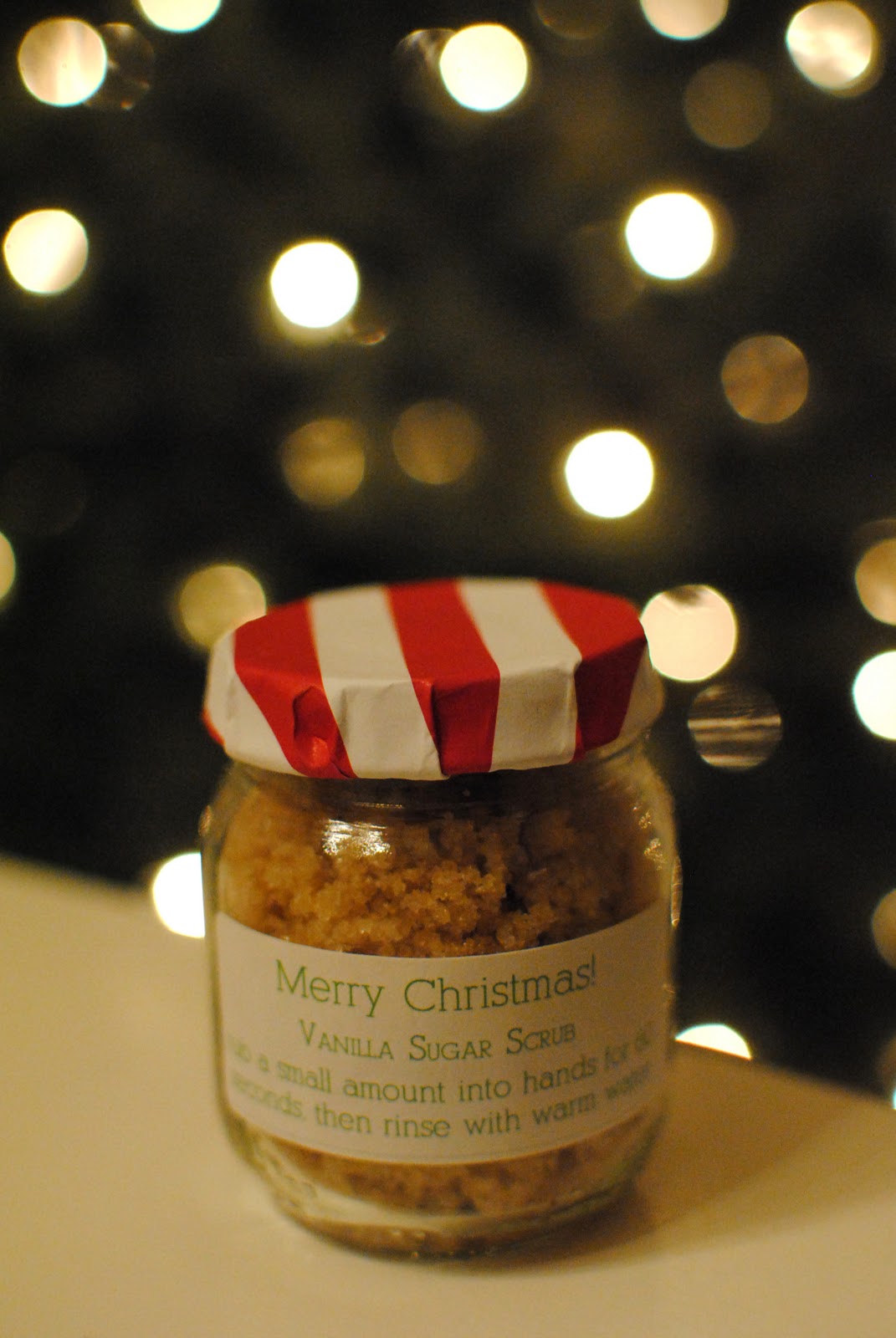 Vanilla Sugar Scrub Easy Last Minute Gift Idea
