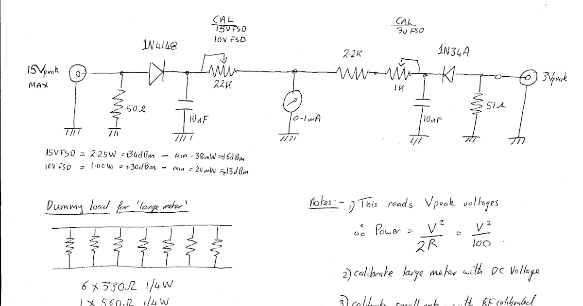 N4HAY / ZS6RSH RF Power Meter