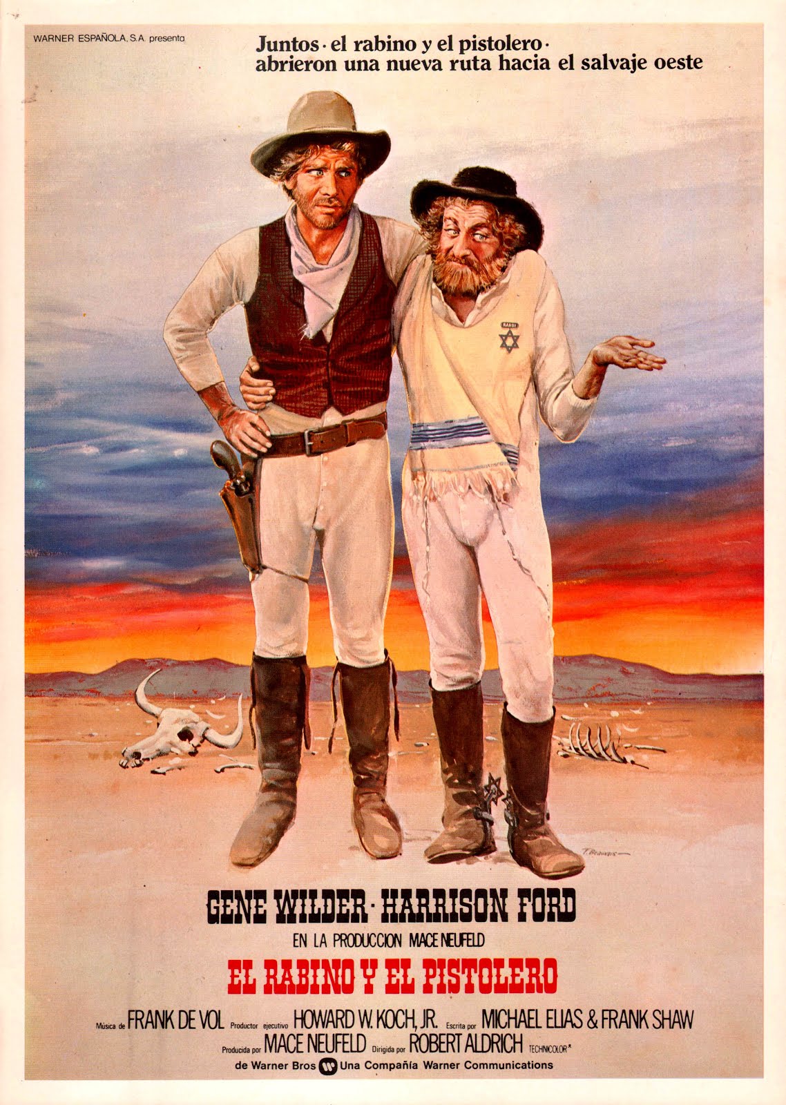 Le rabbin au Far West (1978) Robert Aldrich - The Frisco kid (30.10.1978 / 20.01.1979)