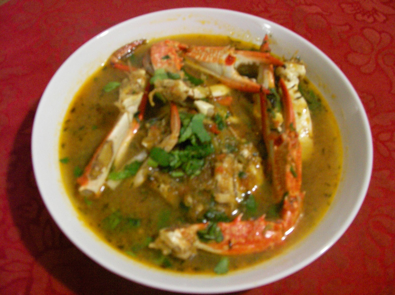 Cocozil Recipes From Mauritius Crab Soup (Bouillon Crabe)