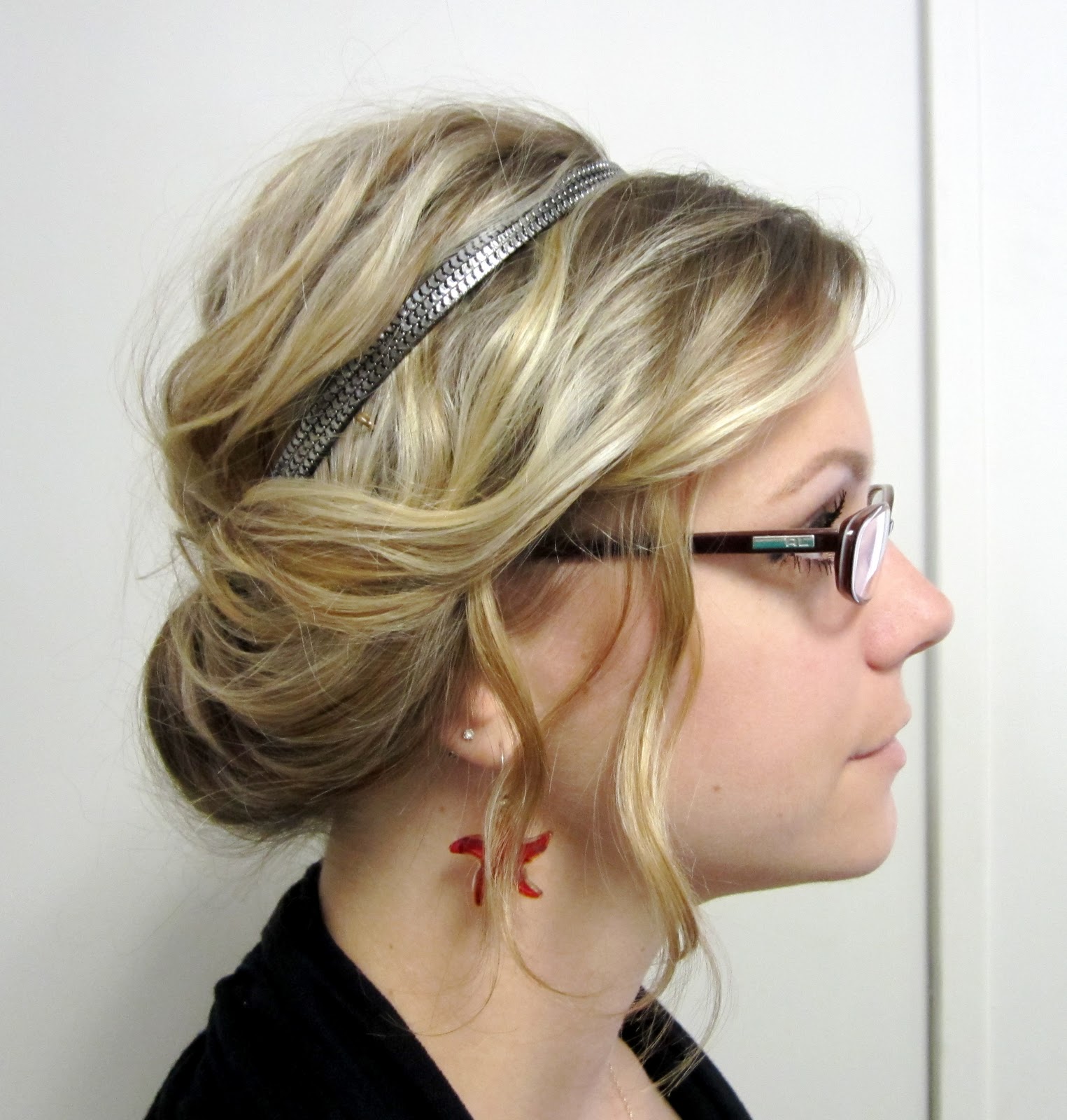 Chignon Short Hair