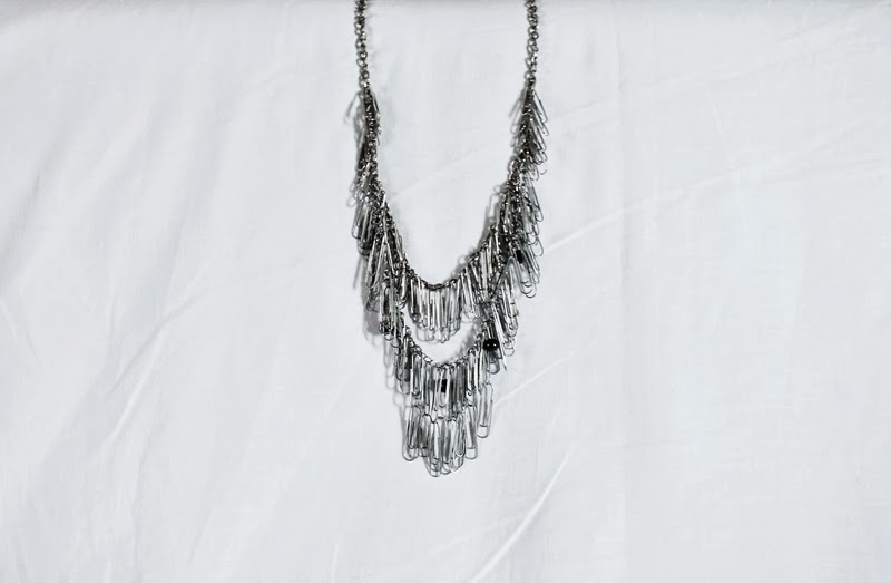 moiminnie DIY paper clip necklace