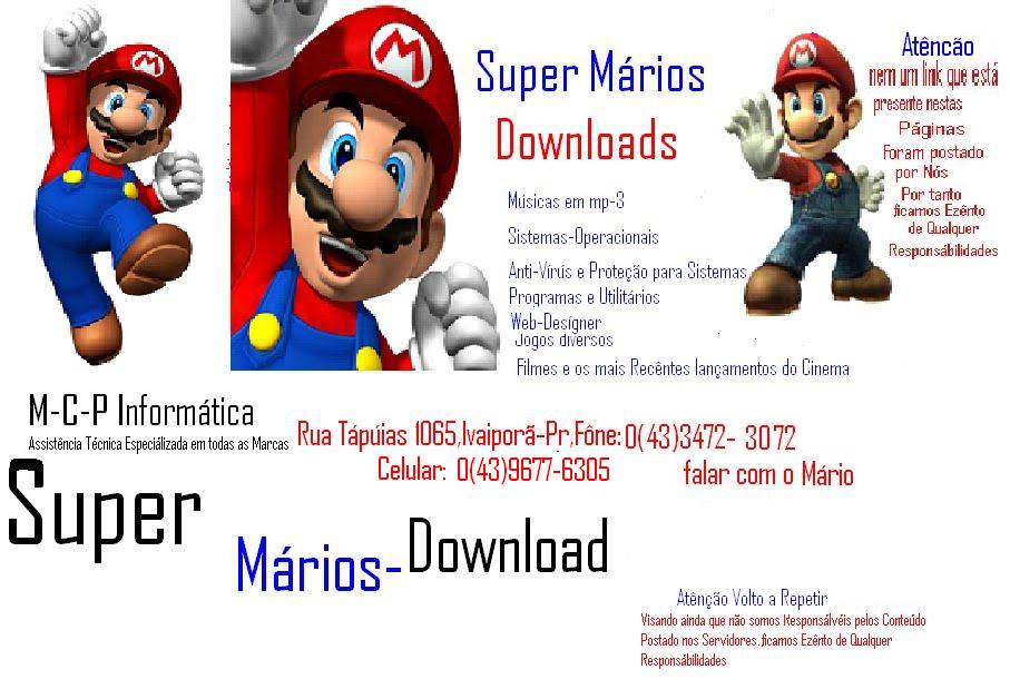 Super Downloads Mário Brother,Sistemas Operacional