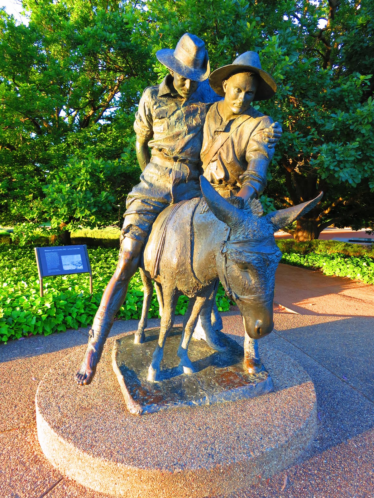 Sydney Australia Australian War Memorial Canberra Simpson and his Donkey