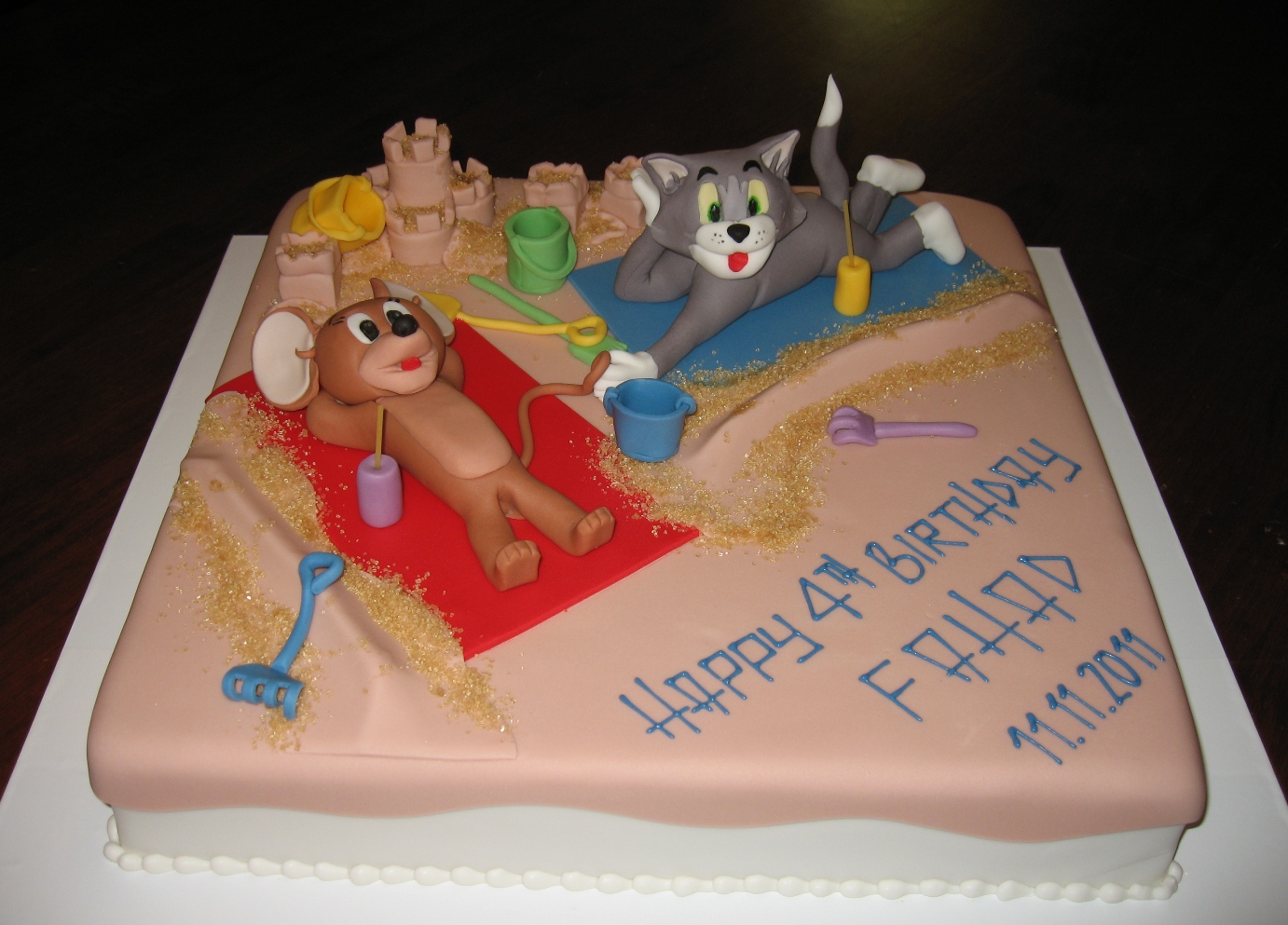 Label Tom And Jerry 102