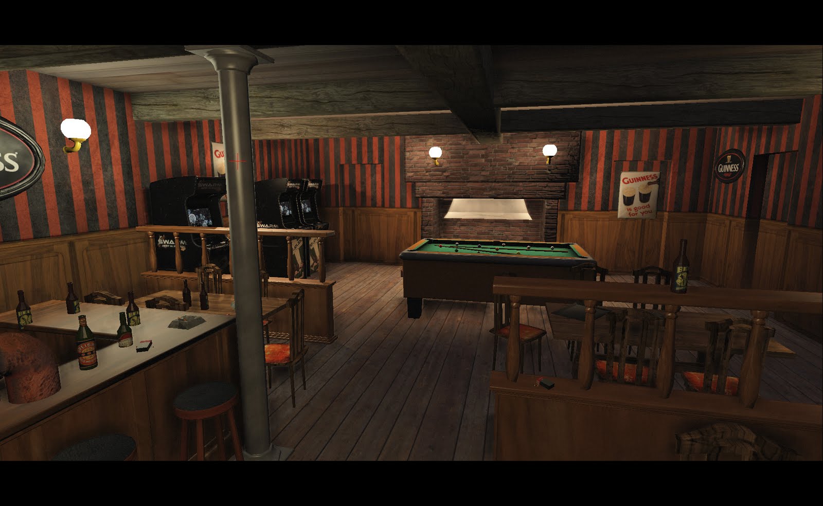 CG Environments by Sascha Henrichs Saloon Room in Art_II_09