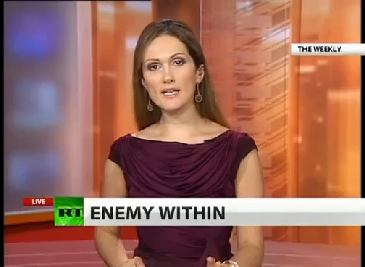 Spicy Newsreaders Yulia Shapavolva , hottest newsreader of Russia