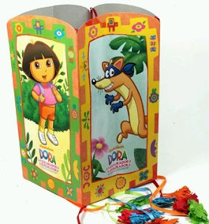 Piñatas de Dora La Exploradora para Fiestas Infantiles