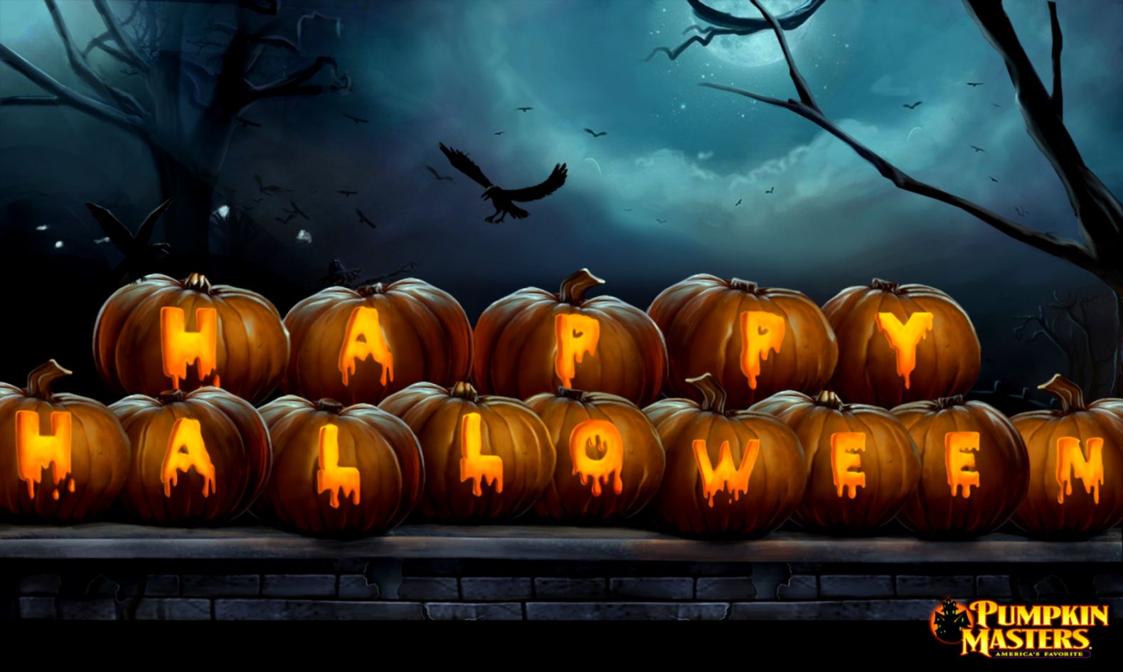 Halloween Pumpkins Wallpaper