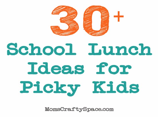 School Lunch Ideas for Picky Eaters