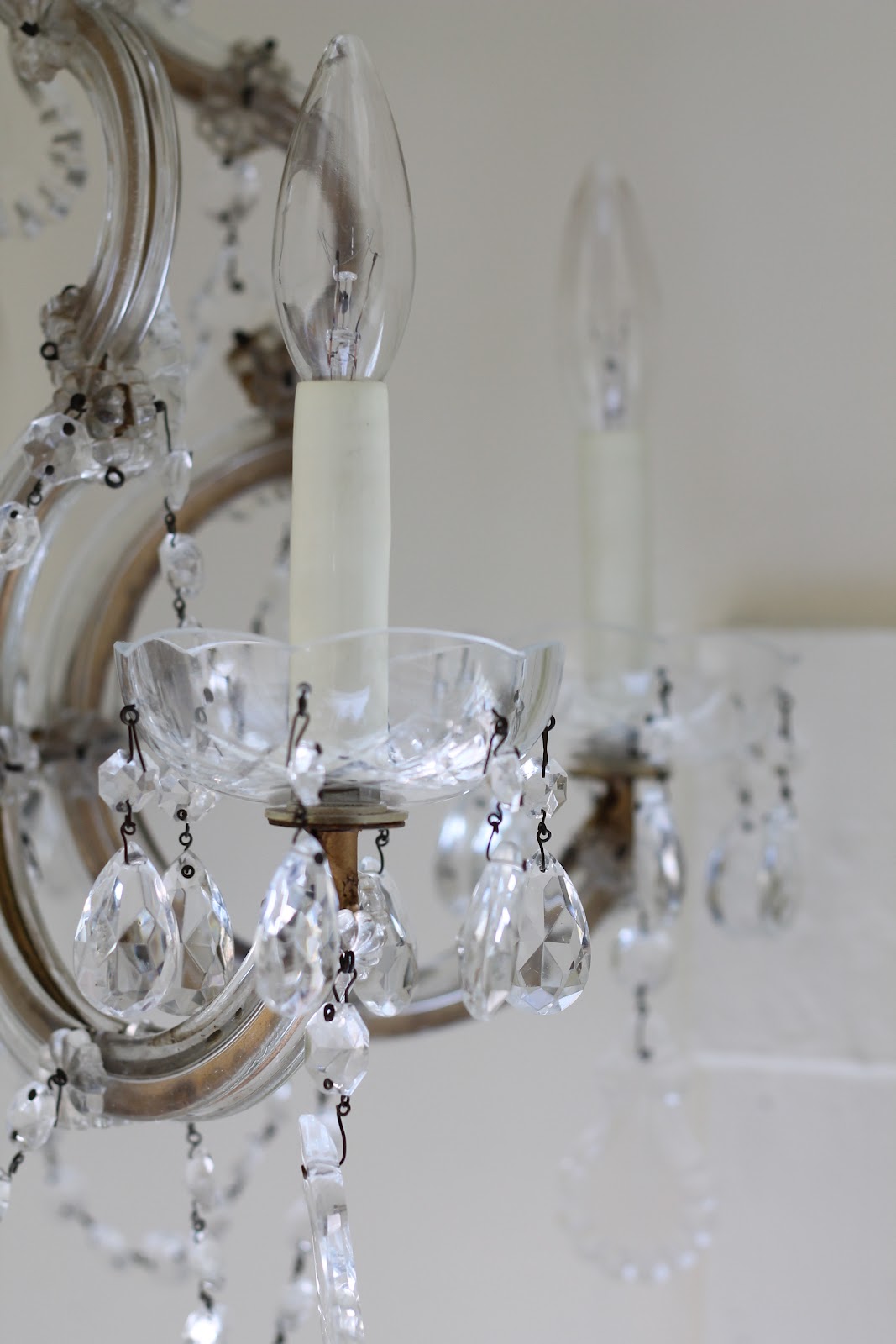 Walrus Vintage Crystal ChandelierSOLD on craigslist