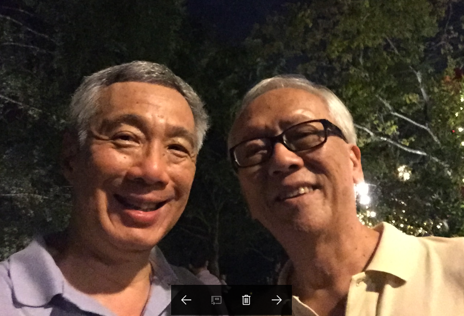 ANDY MEETS PM LEE N OTHER CELEBRITIES LIKE DESMOND LEE, RICK ASTLEY, DICK LEE, TAN KHENG HUA, ETC.