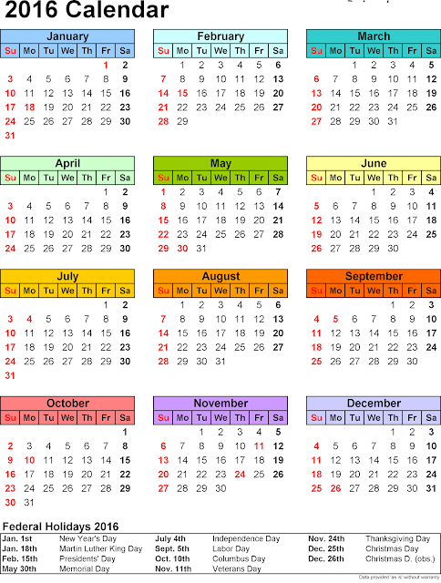 2016 Calendar with Holidays Images, 2016 Calendar Template with Holidays, 2016 calendar with holidays download, 2016 calendar with canadian holidays,  2016 Calendar With Holidays Word Excel PDF Free