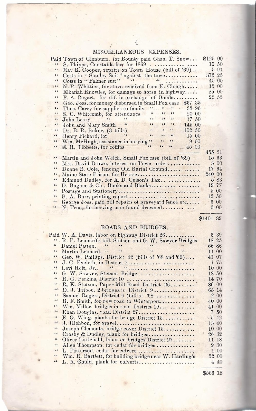 Heirlooms Reunited 187071 Report of the Selectmen of the Town of