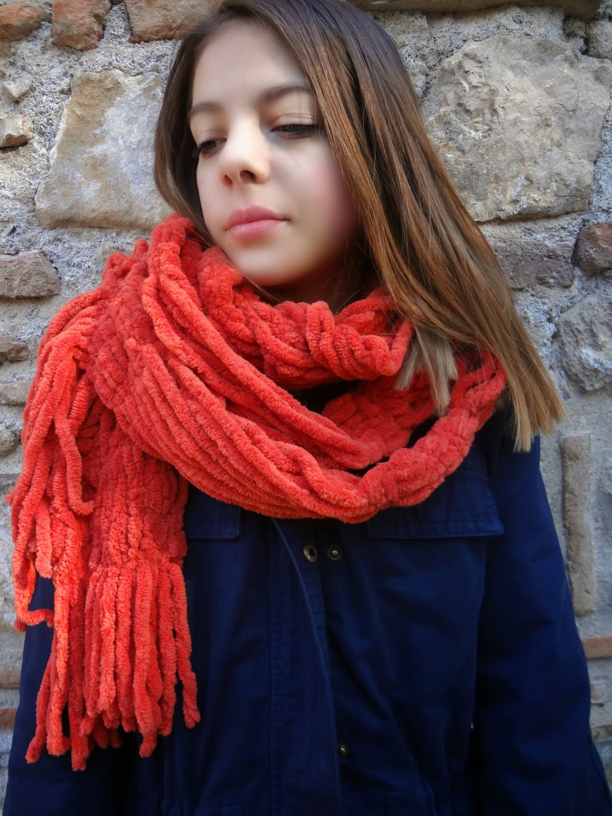 Little Treasures No Knit Just Sew Drape Scarf Tutorial