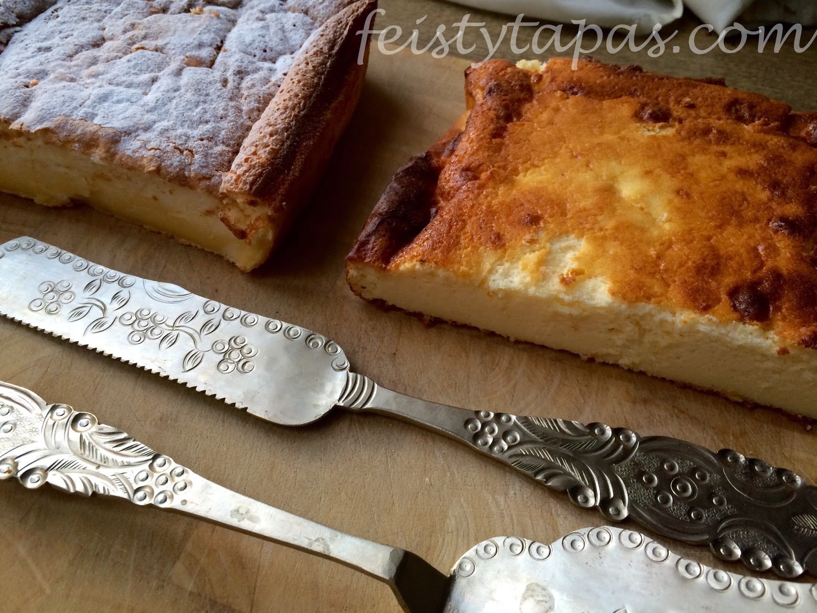 FEISTY TAPAS Thermomix Japanese Cotton Cheesecake