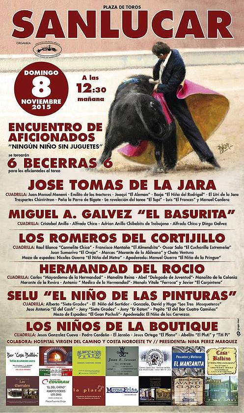 singles de san lucas 2018 cartel toros sanlucar