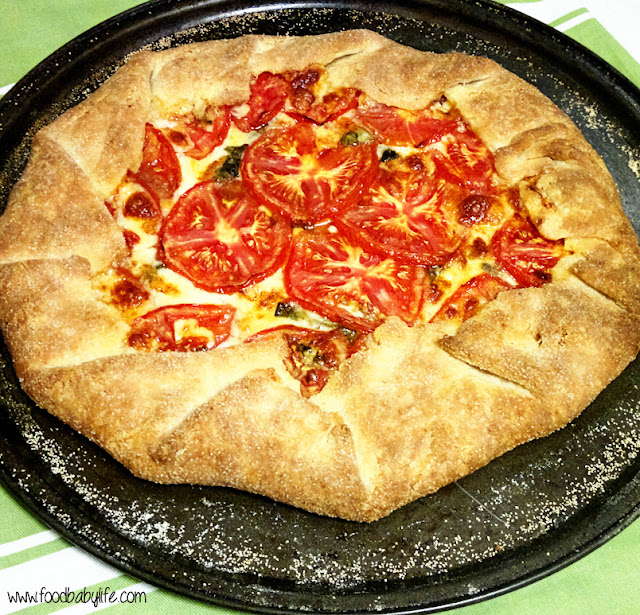 Cheese and Tomato Galette © www.foodbabylife.com