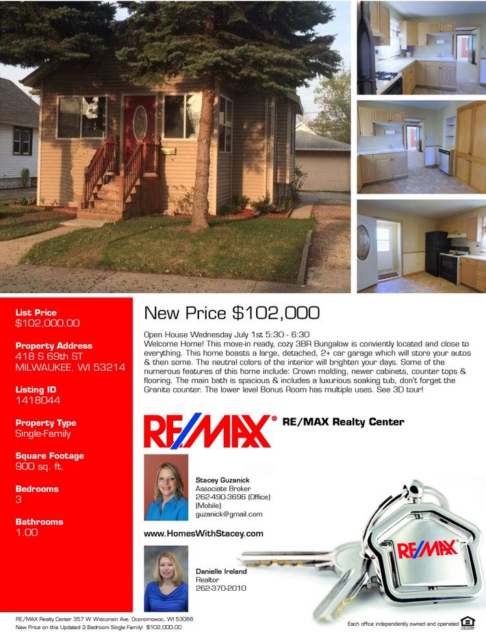 Wisconsin Living, Lakes and Real Estate News RE/MAX REALTY CENTER 2625672455 Milwaukee Open