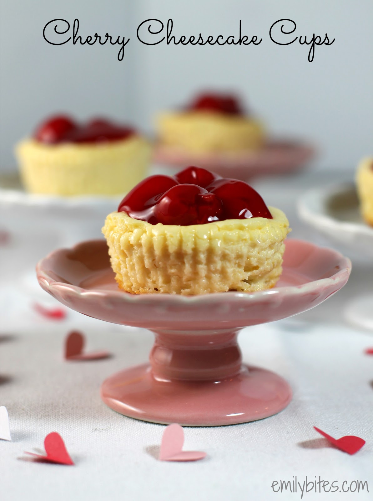 Cherry Cheesecake Cups