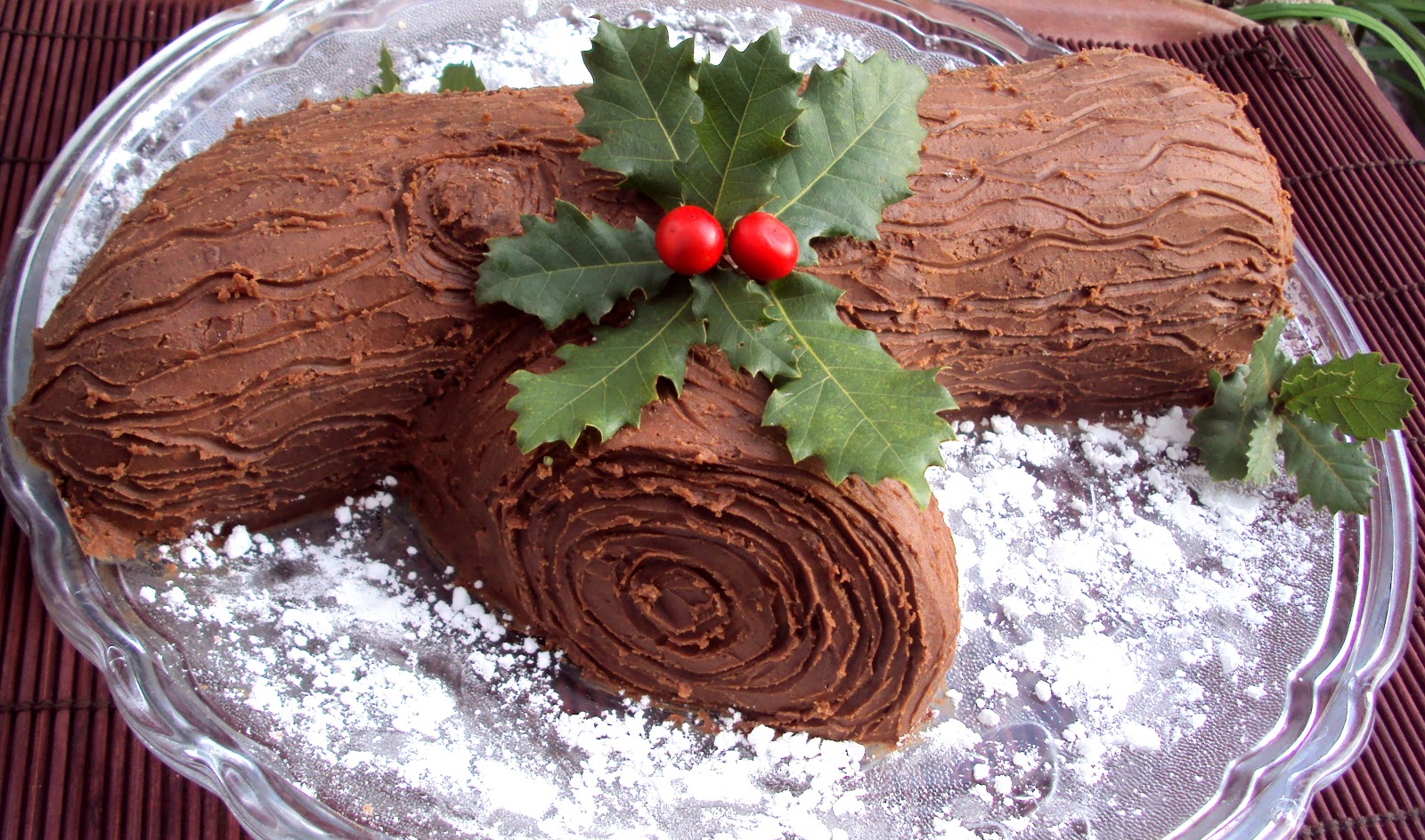 The yule log Nárwen's Cuisine: Christmas Yule Log