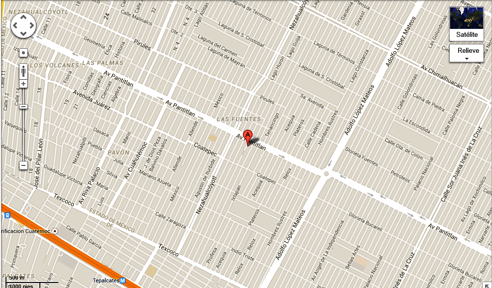 Turisteando en Nezahualcóyotl Auditorio Alfredo del mazo.