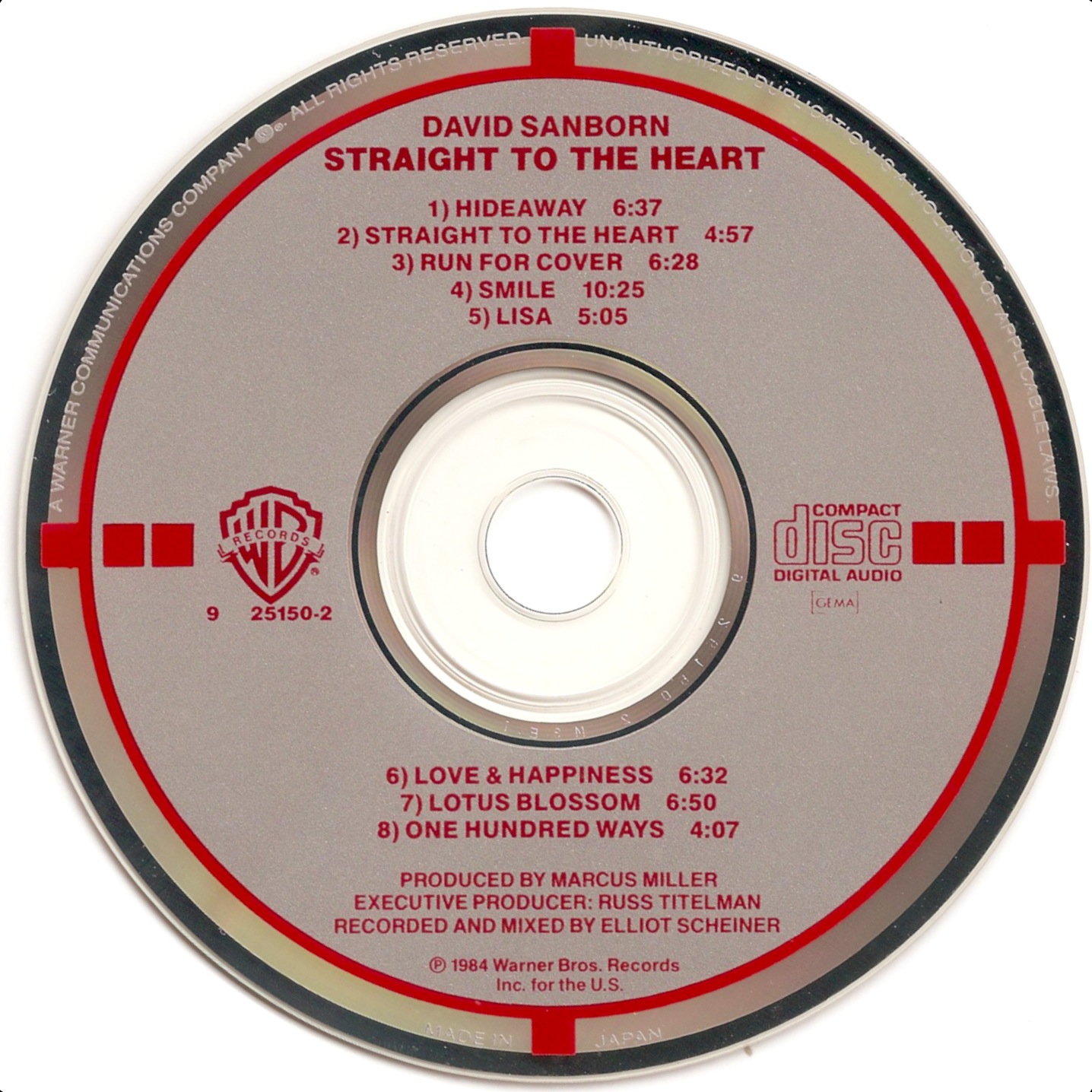 The Target CD Collection: Sanborn, David