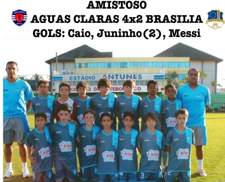 26/3/17 – Estreia na HC  Águas Claras Futebol Clube