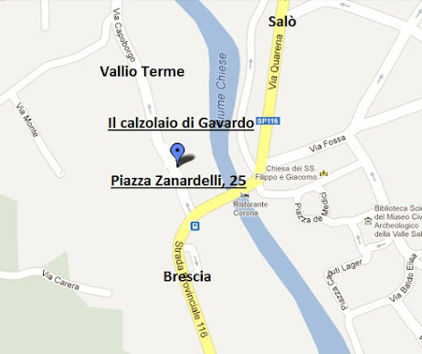 Mappa che localizza il luogo dell'attività. Piazza Zanardelli, 25 Gavardo