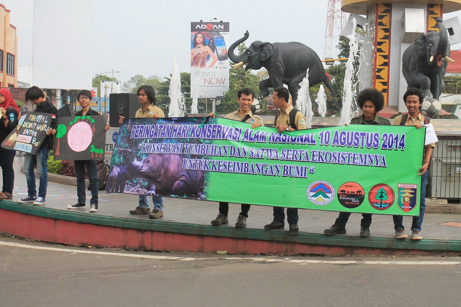 OBEN OCEOBED HARI KONSERVASI ALAM NASIONAL 2014