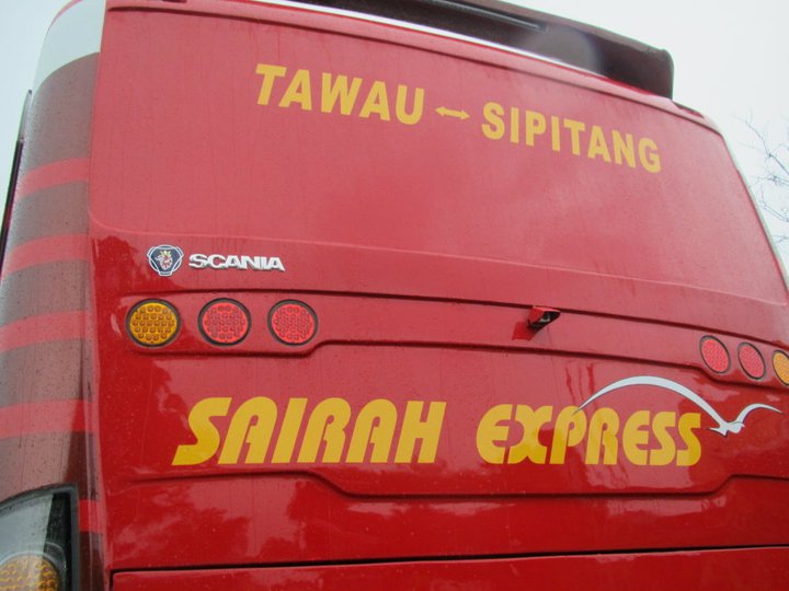 SYARIKAT PENGANGKUTAN SAIRAH EXPRESS DESTINASI BARU. TAWAU KE SIPITANG