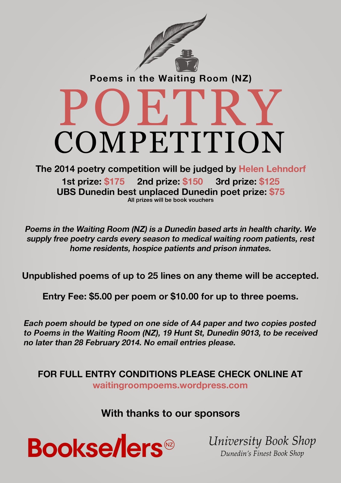 Catalyst Poems In The Waiting Room 2014