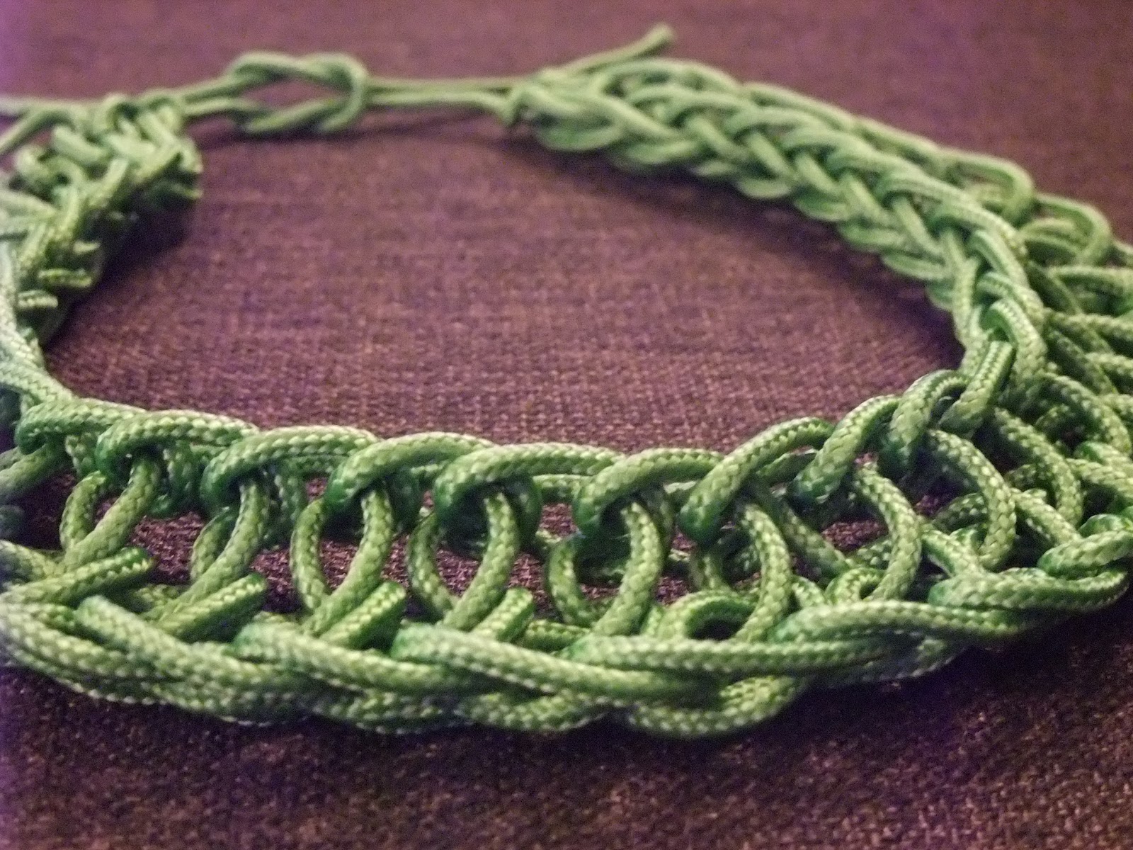 NoxCreare DIY Rope Collar Necklace