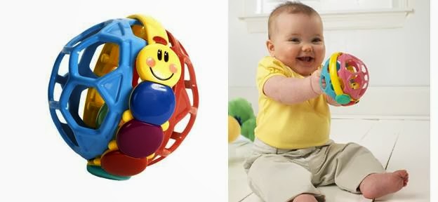Baby Einstein Bendy Ball soft Flexible High Quality Durable Plastic Kids Toy New