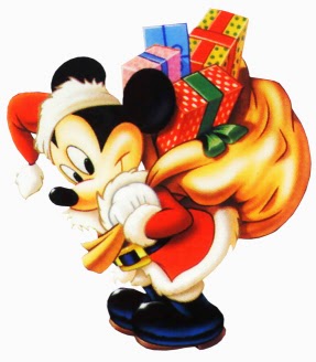 Navidad, Imagenes prediseñadas -Clipart- de Mickey Mouse