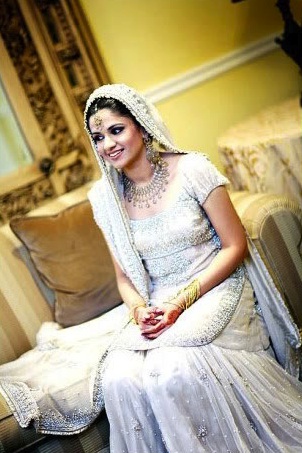 The Indian Wedding Blog Bride In A White Dress Indian Bride In A White Dress