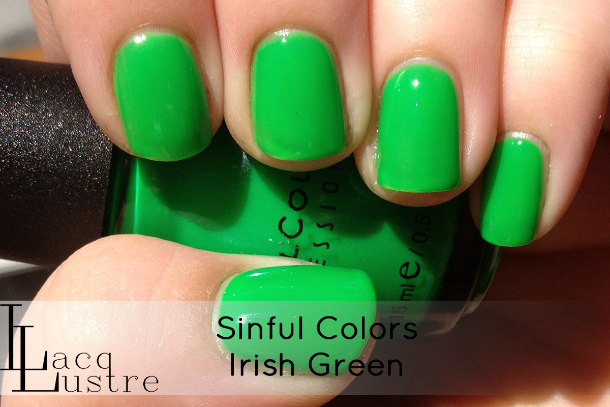 4. Sinful Colors Acid Test Nail Polish in "Lime Green" - wide 1