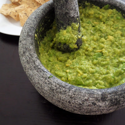 Quick & Easy Guacamole:  A four ingredient guacamole with a wonderful flavor that's ready in no time.  So simple anyone can make it.