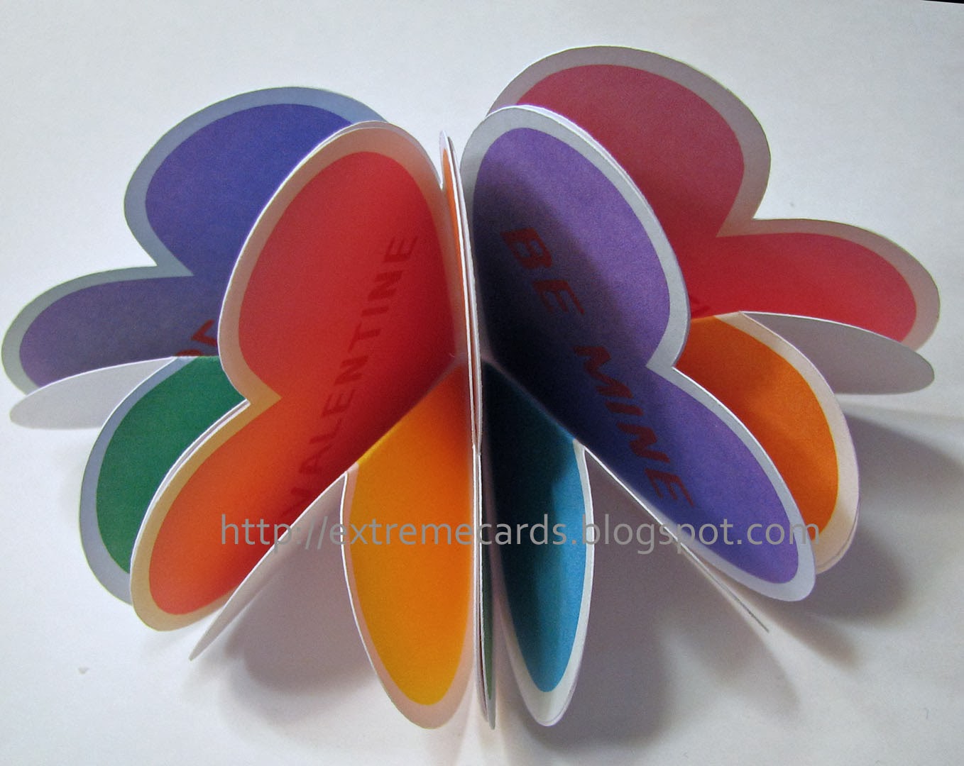 Conversation Heart Circle Card