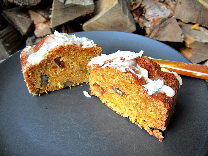 Carrot Bundt Cake w/ Dates & Coconut Oil
