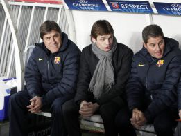 Jordi Roura - Barcelona - habla de los fallos del colegiado Jordi Roura - Barcelona - habla de los fallos del colegiado