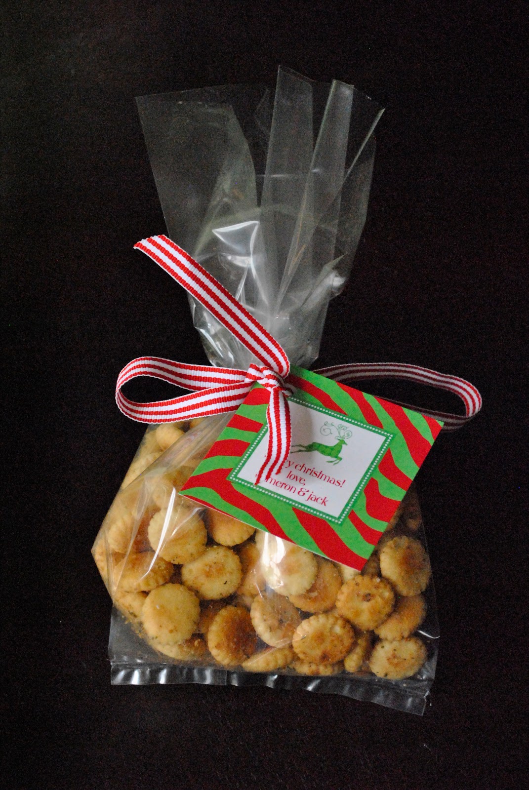 adorned abode archive Christmas Oyster Crackers