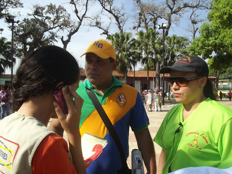 ENTREVISTA AL PROFESOR JOSE TADEO LOPEZ DESDE LA PLAZA BOLIVAR DE TINAQUILLO