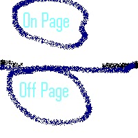 SEO - on page and off page