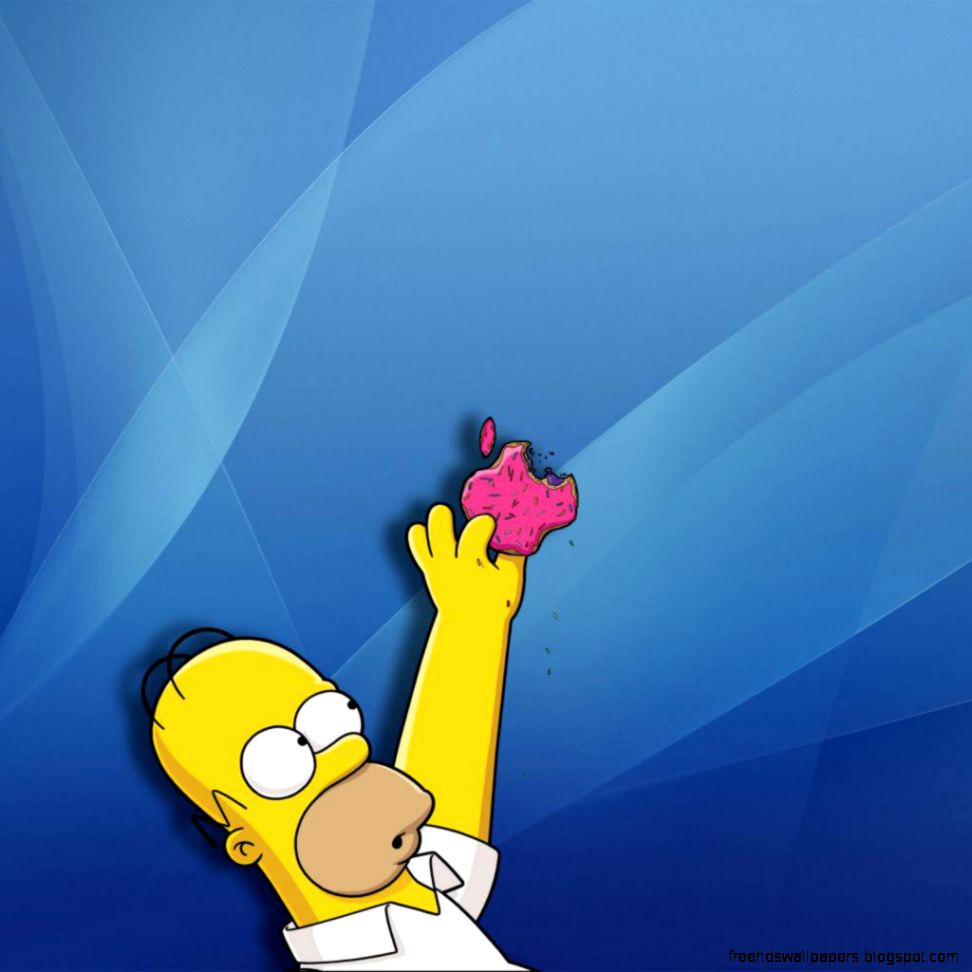 Homer Simpson Apple Homer Simpson Apple