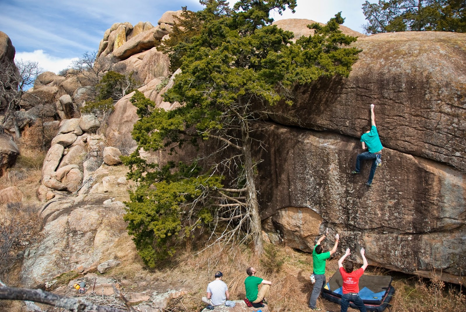 A Bouldering Guide to The Wichita Mountains Wildlife Refuge Middle