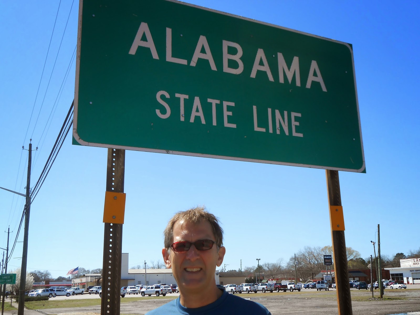 Running State Lines USA Alabama the Beautiful State Line Run